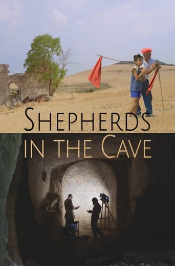 Shepherds in the Cave Poster