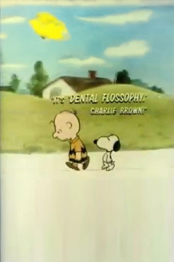 It's Dental Flossophy, Charlie Brown Poster