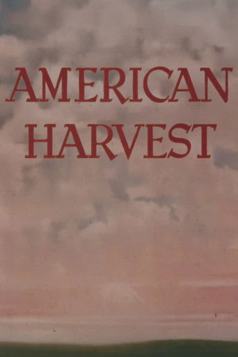 American Harvest Poster