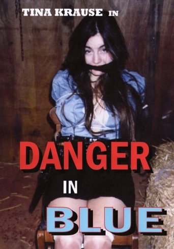 Danger in Blue Poster