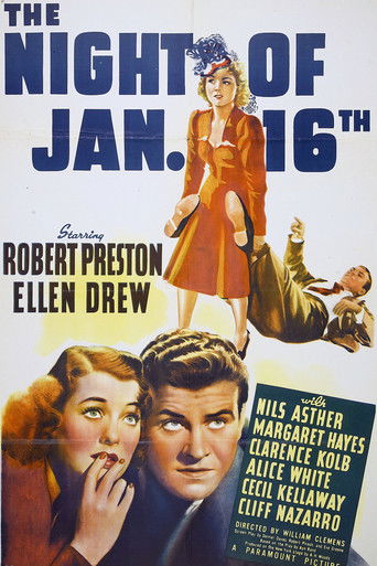 The Night of January 16th Poster