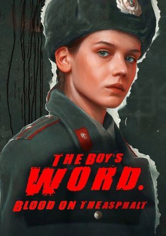 The Boy's Word: Blood on the Asphalt Poster