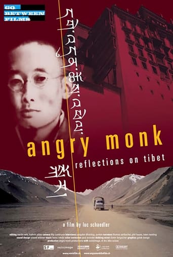 Angry Monk - Reflections on Tibet Poster