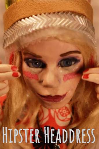 Naked Island - Hipster Headdress Poster