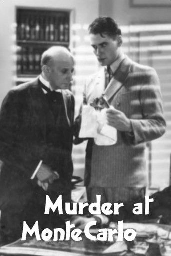 Murder at Monte Carlo Poster
