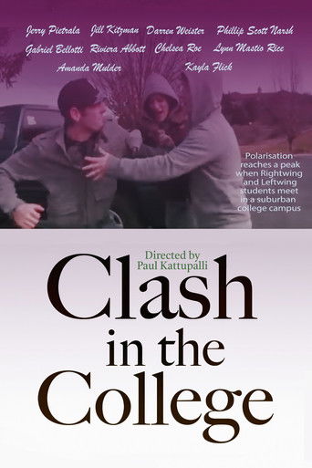 Clash in the College Poster