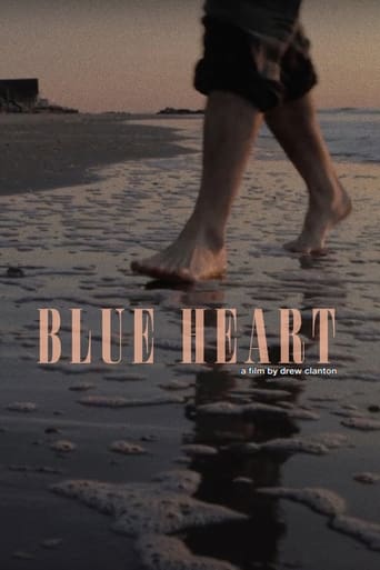 Blue Heart Poster