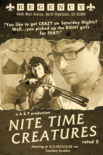Nite Time Creatures Poster