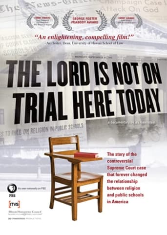 The Lord is Not On Trial Here Today Poster
