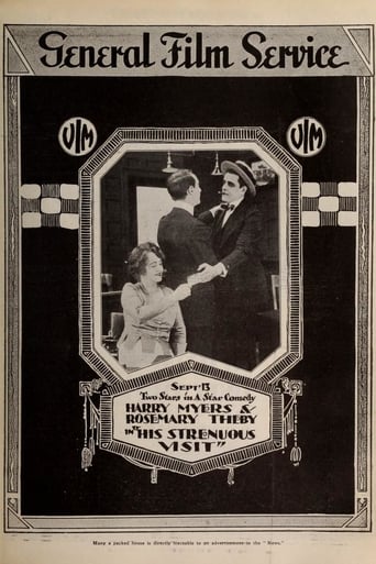 His Strenuous Visit Poster