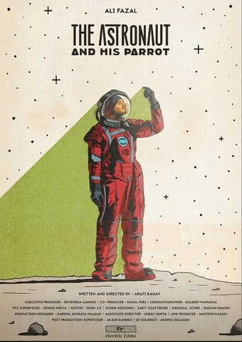 The Astronaut And His Parrot Poster
