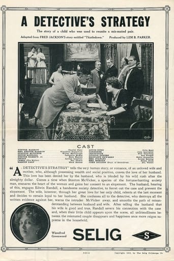 A Detective's Strategy Poster