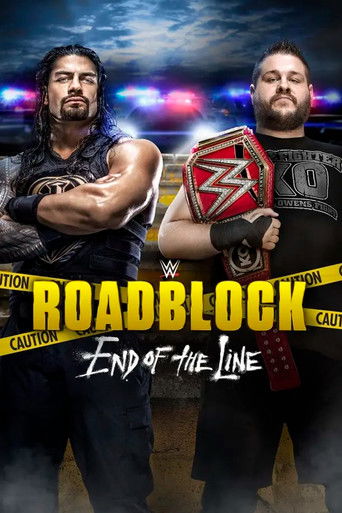WWE Roadblock: End of the Line 2016 Poster