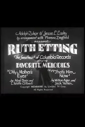 Ruth Etting in Favorite Melodies Poster