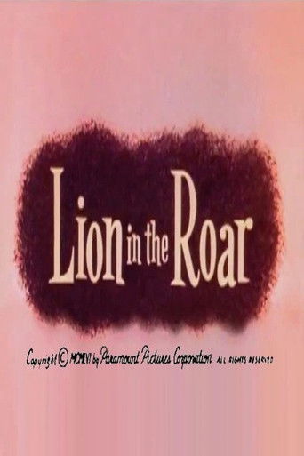 Lion in the Roar Poster