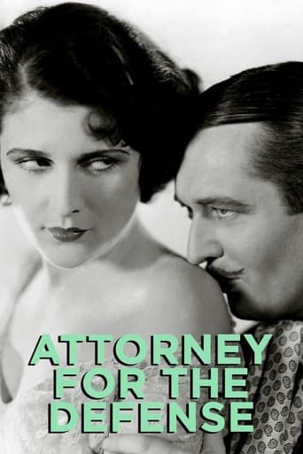 Attorney for the Defense Poster