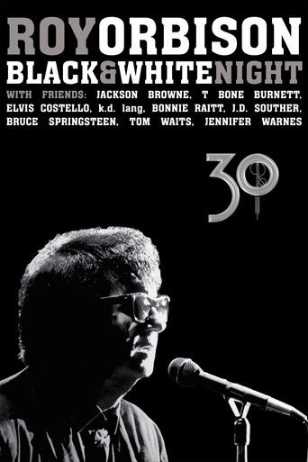 Roy Orbison: Black and White Night 30 Poster