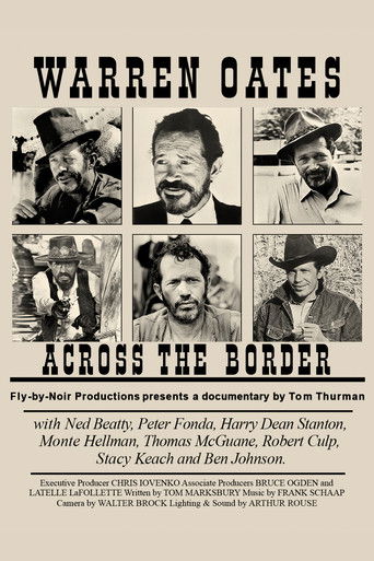 Warren Oates: Across the Border Poster