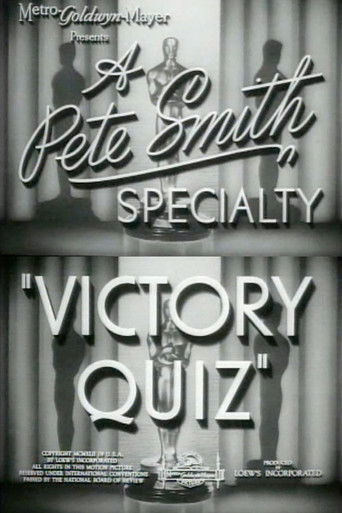Victory Quiz Poster