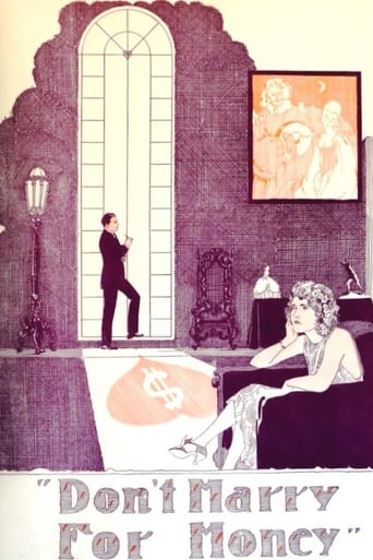 Don't Marry for Money Poster