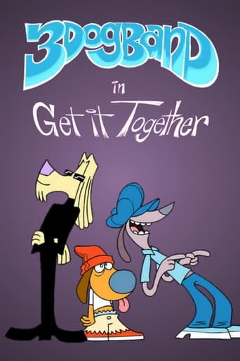3 Dog Band Poster