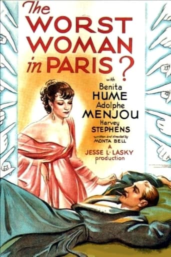The Worst Woman in Paris? Poster
