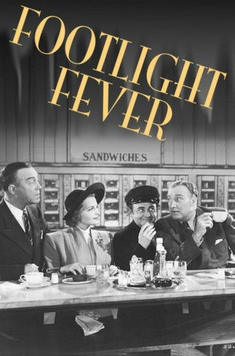 Footlight Fever Poster