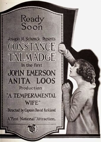 A Temperamental Wife Poster