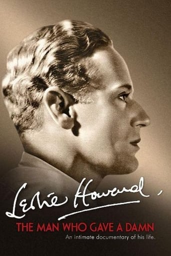 Leslie Howard: The Man Who Gave a Damn Poster