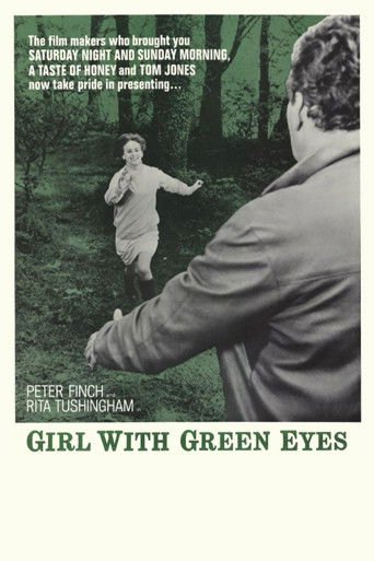 Girl with Green Eyes Poster
