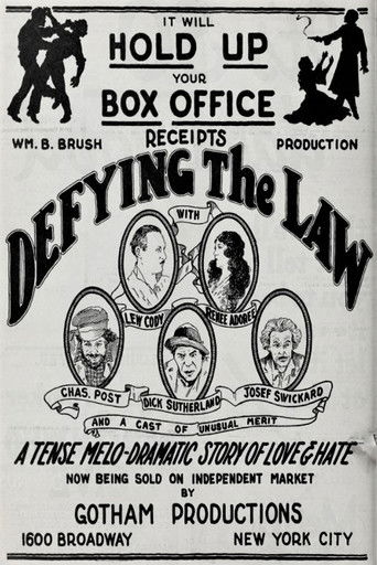 Defying the Law Poster