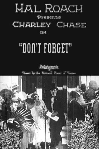 Don't Forget Poster