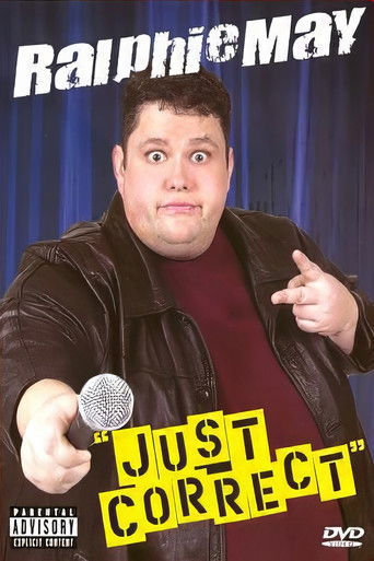 Ralphie May: Just Correct Poster