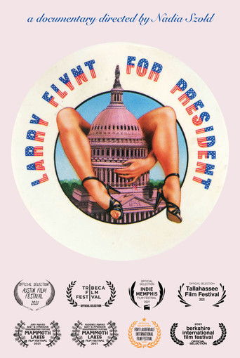 Larry Flynt for President Poster