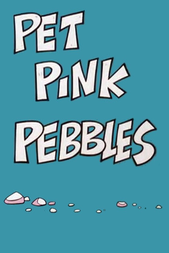 Pet Pink Pebbles Poster