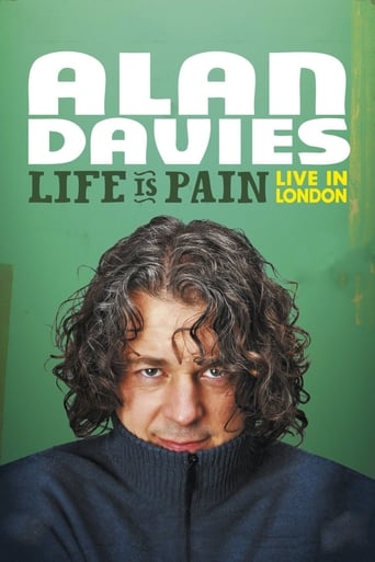 Alan Davies: Life Is Pain Poster