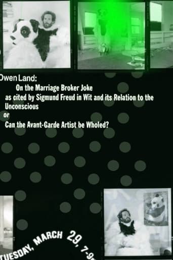 On the Marriage Broker Joke as Cited by Sigmund Freud in Wit and Its Relation to the Unconscious, or Can the Avant-Garde Artist Be Wholed? Poster