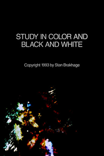 Study in Color and Black and White Poster