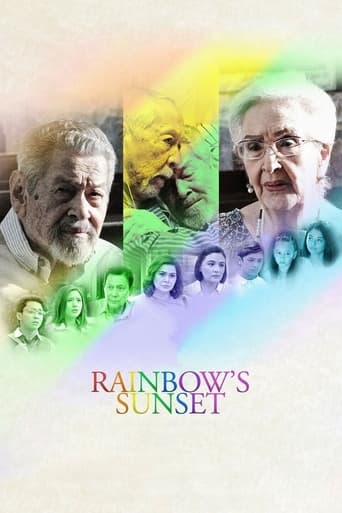 Rainbow's Sunset Poster