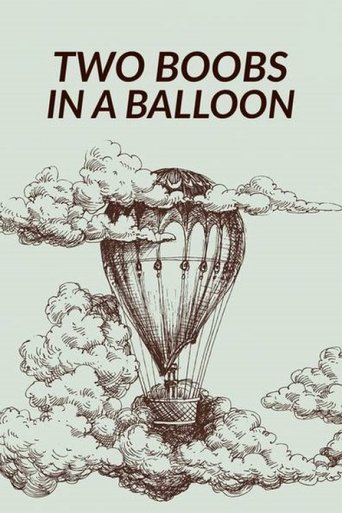 Two Boobs in a Balloon Poster