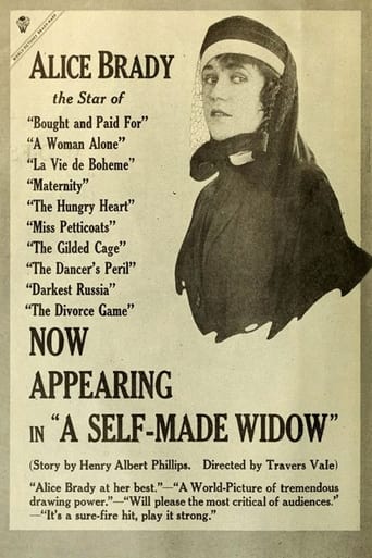A Self-Made Widow Poster