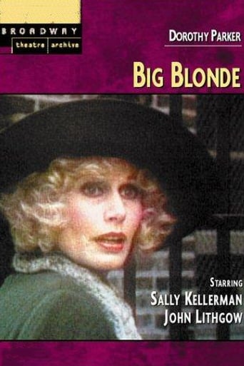 Big Blonde Poster