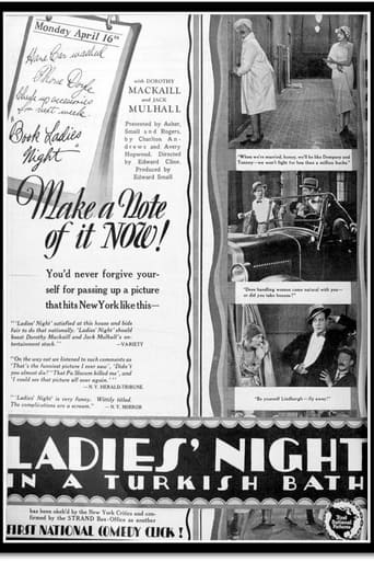 Ladies' Night in a Turkish Bath Poster