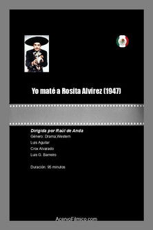 Yo maté a Rosita Alvírez Poster