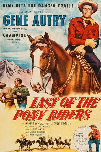 Last of the Pony Riders Poster