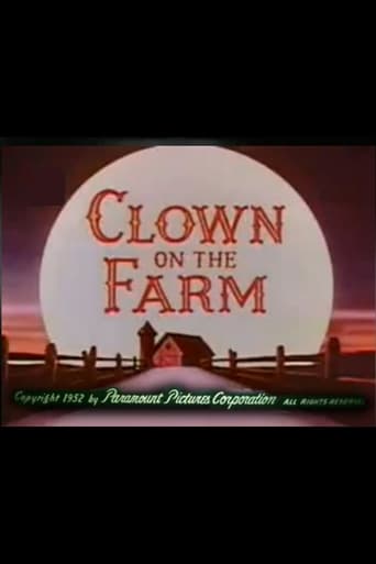 Clown on the Farm Poster