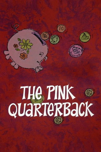 The Pink Quarterback Poster