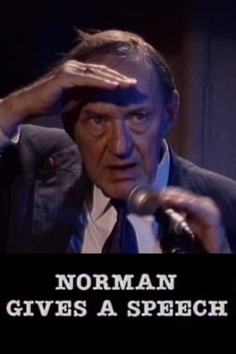 Norman Gives A Speech Poster