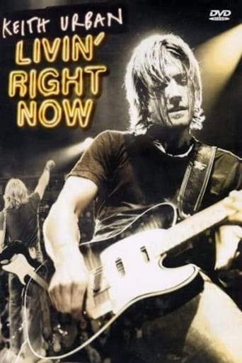 Keith Urban: Livin' Right Now Poster