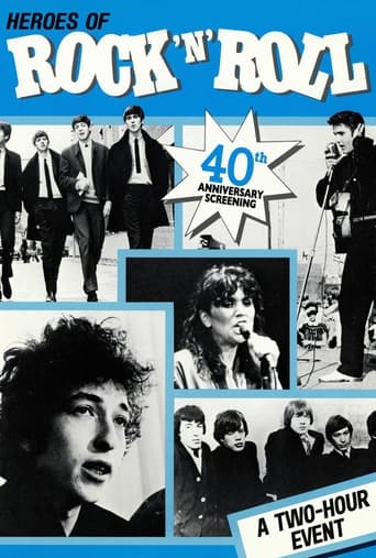Heroes of Rock and Roll Poster
